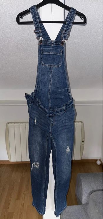 Salopette en jeans de grossesse