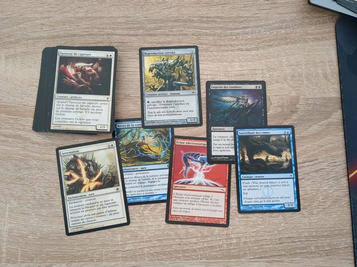 Lot de 50 cartes Magic Mirrodin