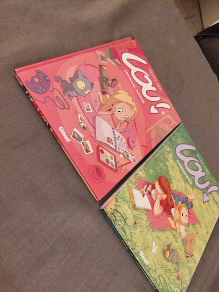 Lot de deux bandes dessinées LOU - photo numéro 4