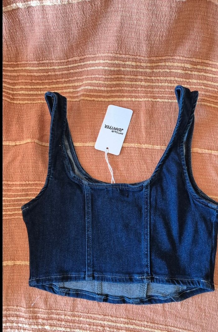 Brassiere Jennyfer, neuve, S, jeans - photo numéro 2
