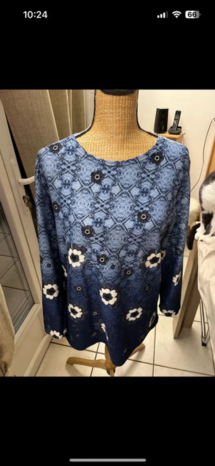 Blouse fleuri xin da L/XL