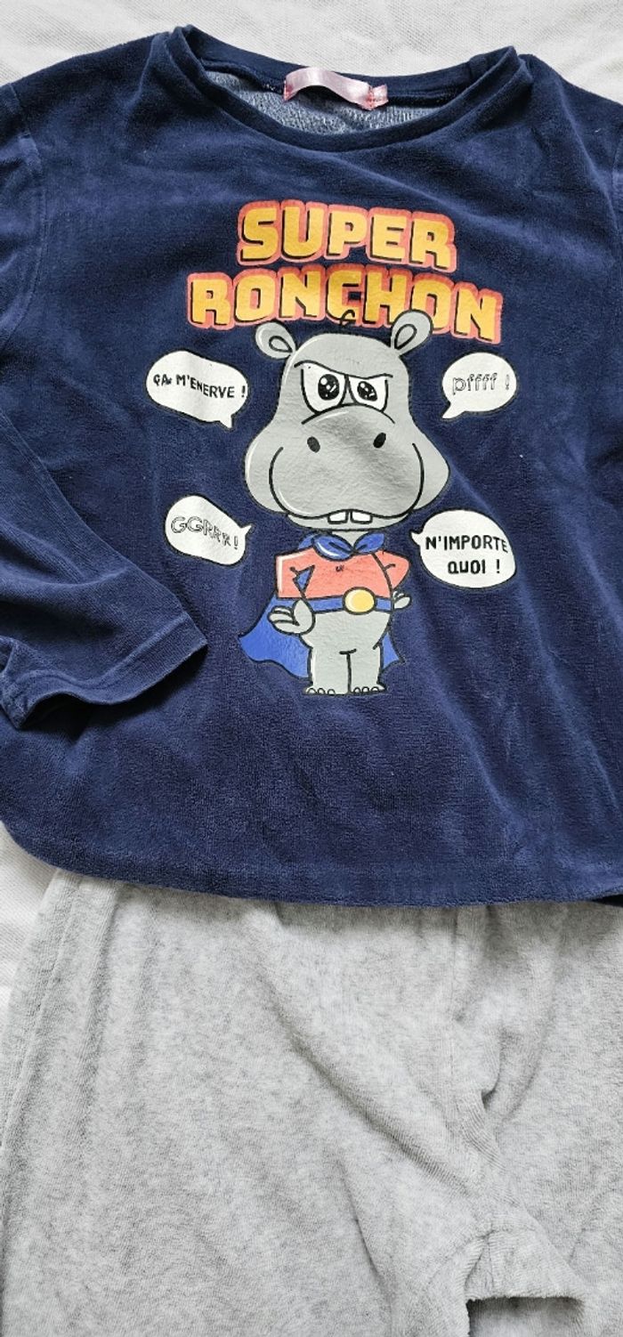 Pyjama deux pièces enfant garçon 8 ans - photo numéro 5