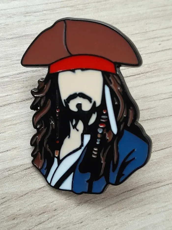 Pin's Pirate des Caraibes, en métal, N°3 - photo numéro 2