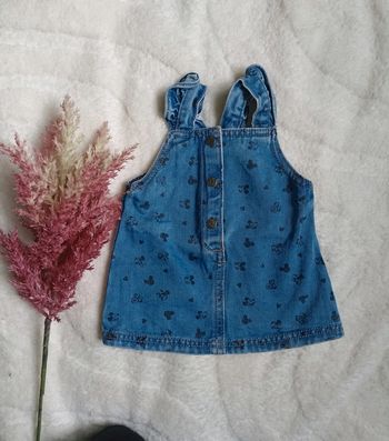 Robe en jean à bretelles Minnie