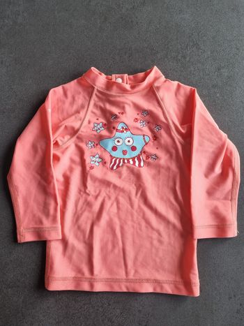 T-shirt anti-UV Tribord 18 mois