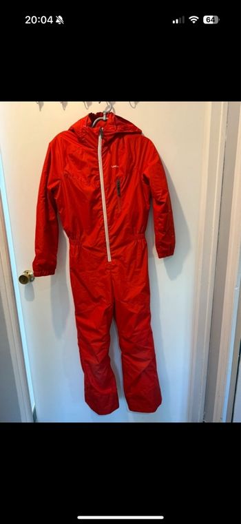 Combinaison de ski rouge 12 ans décathlon wedze
