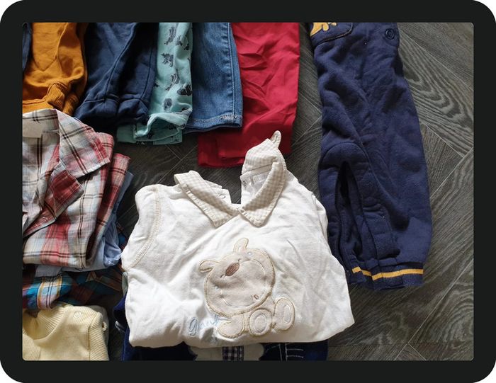 Lot de 33 vêtements hiver garçon 12 mois - photo numéro 5