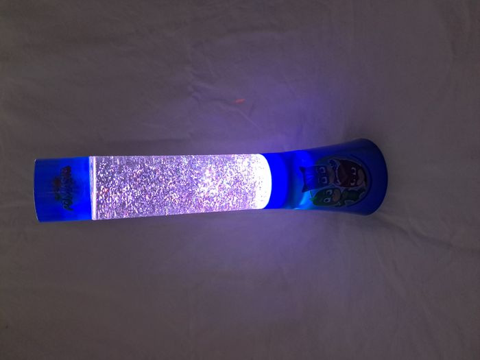Lampe à paillettes bleu Pyjamasques Hauteur 33 cm 2018 - photo numéro 6