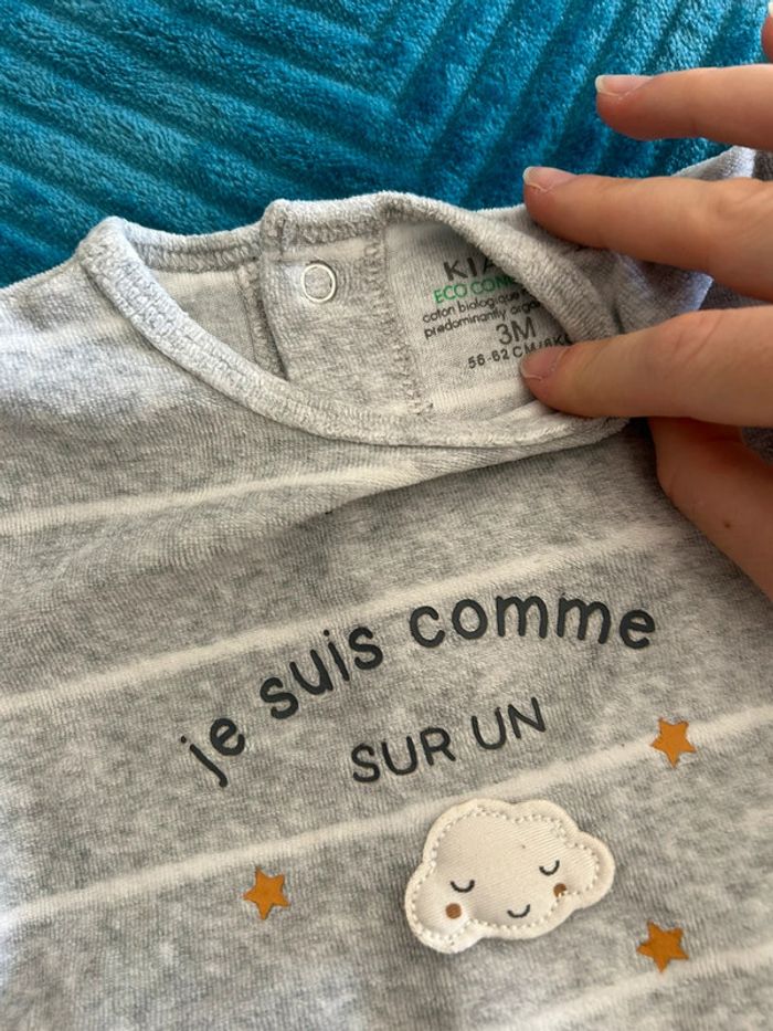 Pyjama garçon 3 mois - photo numéro 2