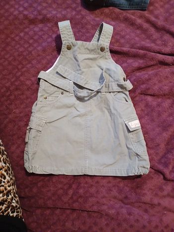 Robe salopette 9 mois