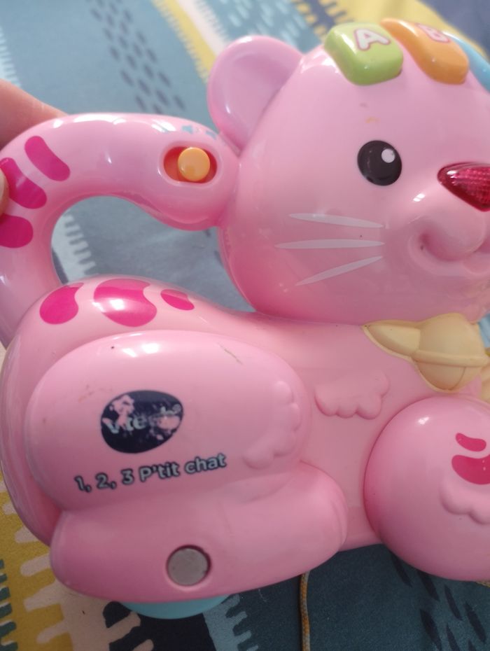 1 2 3 P'tit chat Vtech - photo numéro 2