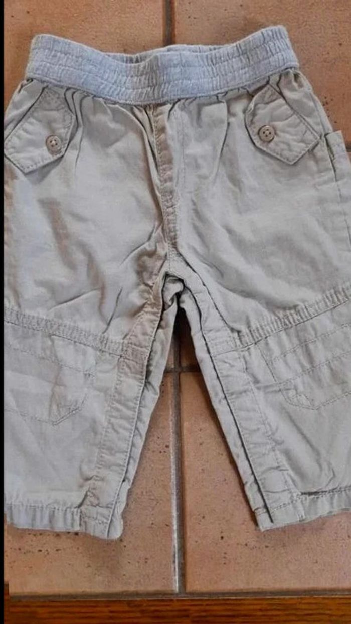 Pantalon toile Vertbaudet 6 mois