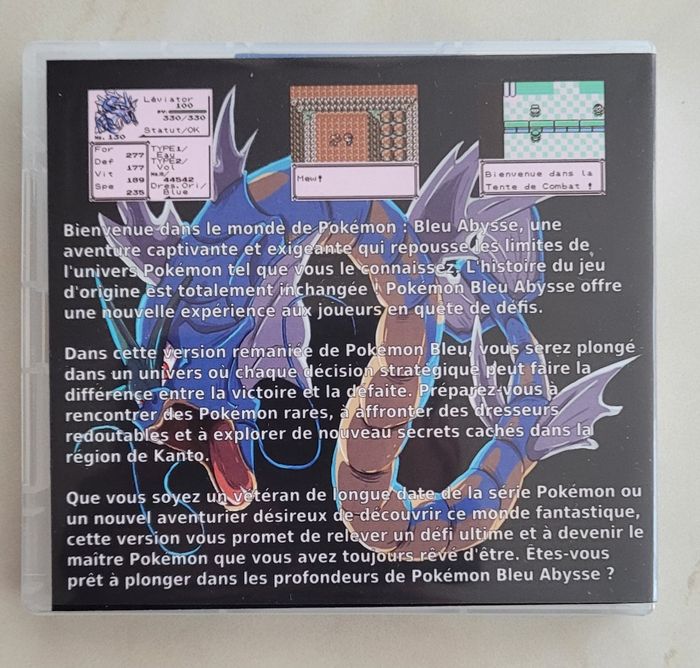 Pokémon Bleu Abysse Game Boy Color - photo numéro 2