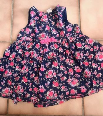 Robe à fleur H&M 9-12 mois