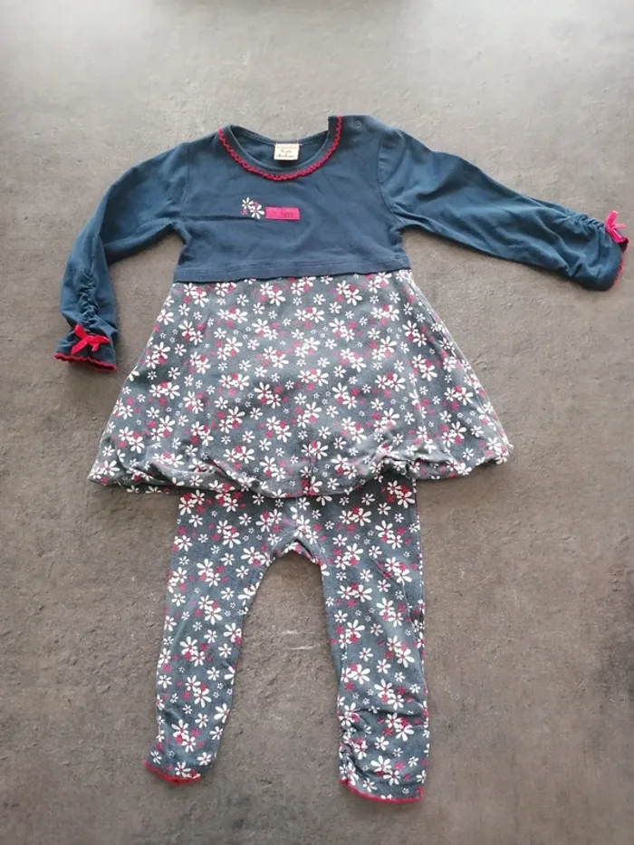 Ensemble bébé fille 12 mois