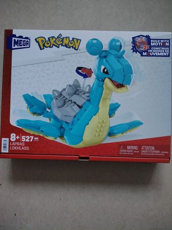 Coffret pokémon lokhlass mega construx à construire neuf et scellé