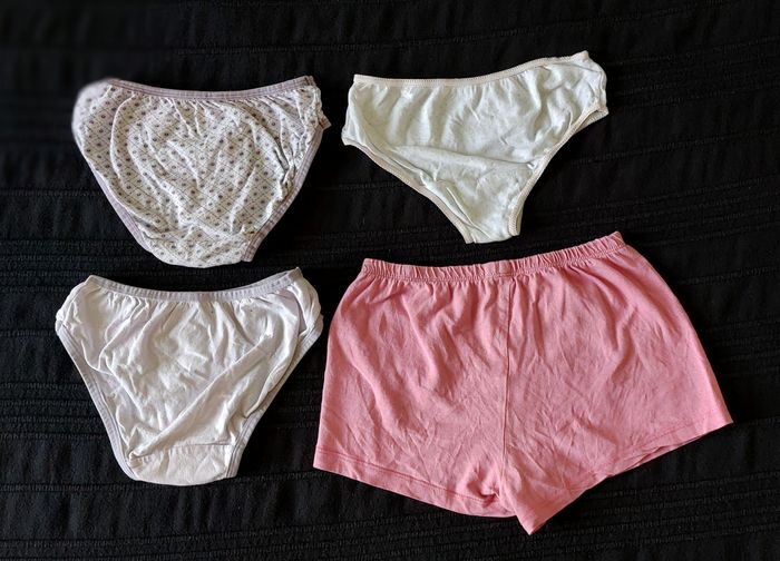 Lot de 4 culottes dont 1 short culotte - photo numéro 2