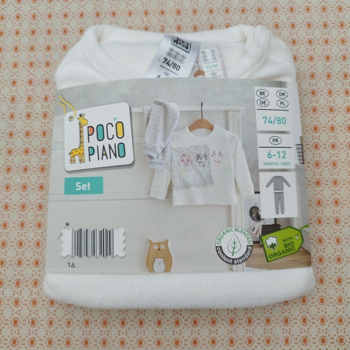 Pyjama bébé fille 2 pièces 74/80 cm