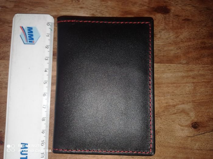 Porte cartes cuir noir, NEUF - photo numéro 4