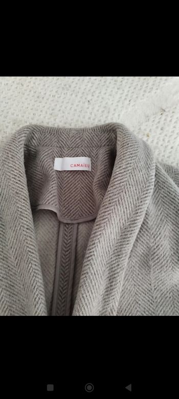 Manteau camaïeu