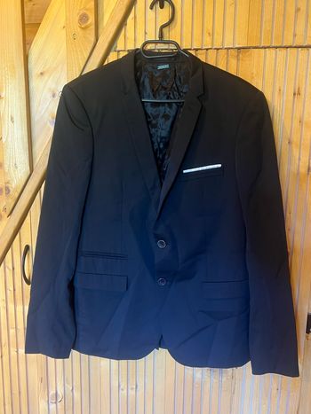 Blazer Veste Homme Izac Black Edition Noir T. 48