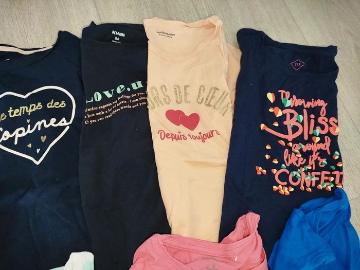 Lot de 8 tee-shirt fille taille 8 ans - photo numéro 4