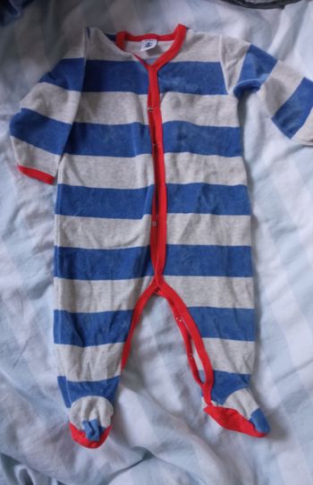 Pyjama chaud petit bateau