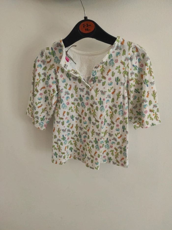 Tunique fille cactus 18 mois - photo numéro 3