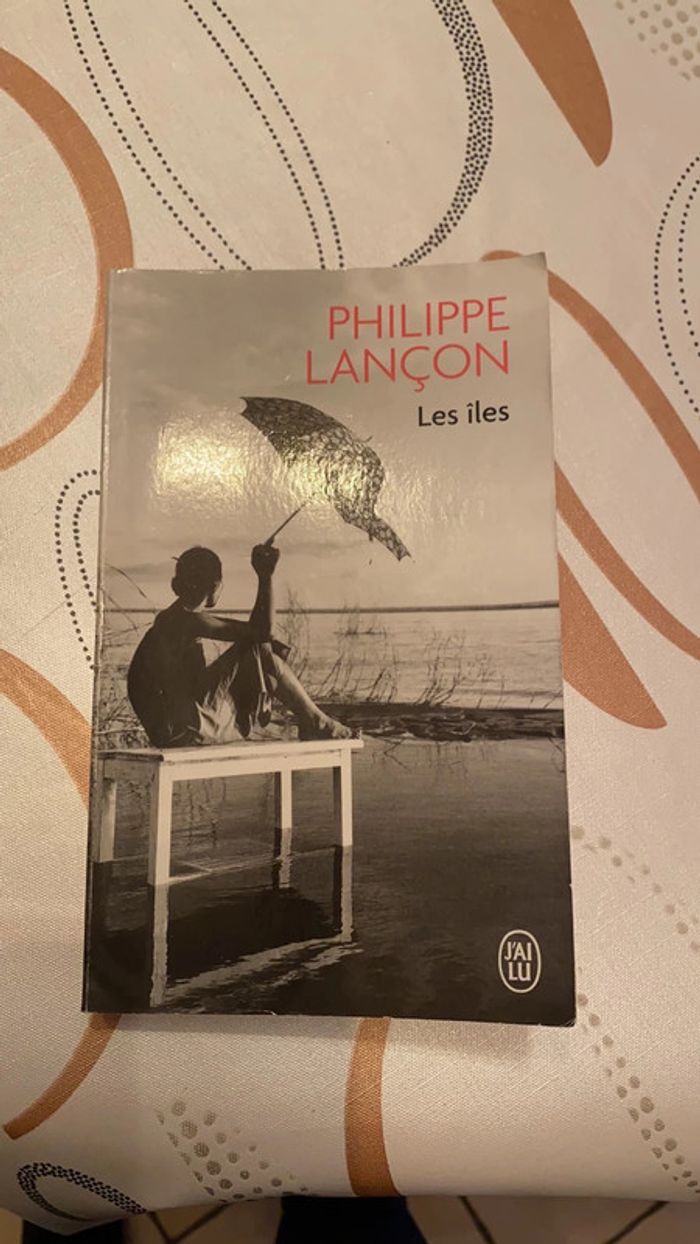Livre Philippe lançon les îles