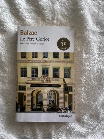 Le père goriot, Balzac