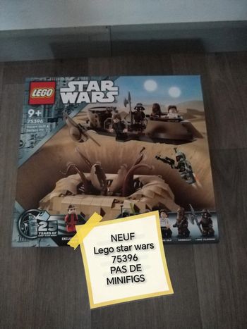 Lego star wars 75396 neuf pas de minifigs