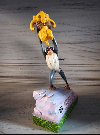 Disney Traditions Jim Shore Rafiki et Simba