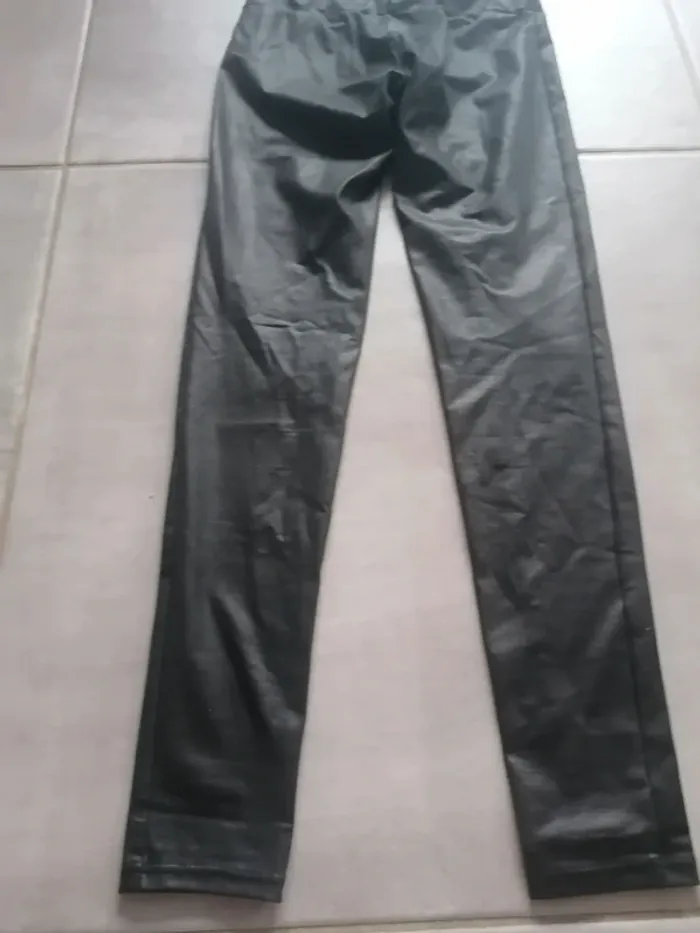Leggings ciré calzedonia taille12ans #12ans_krocaro - photo numéro 6
