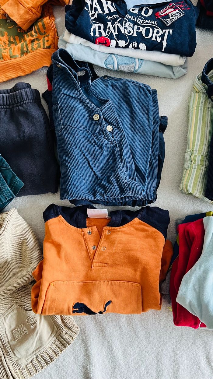 Lot vêtements garçon Tailles 12 mois 18 mois 2 ans - photo numéro 3