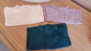 Lot 3 sous pull 6 mois