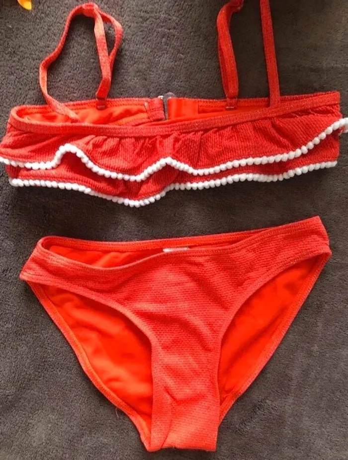 Maillots de bain orange 2 pièces - photo numéro 10