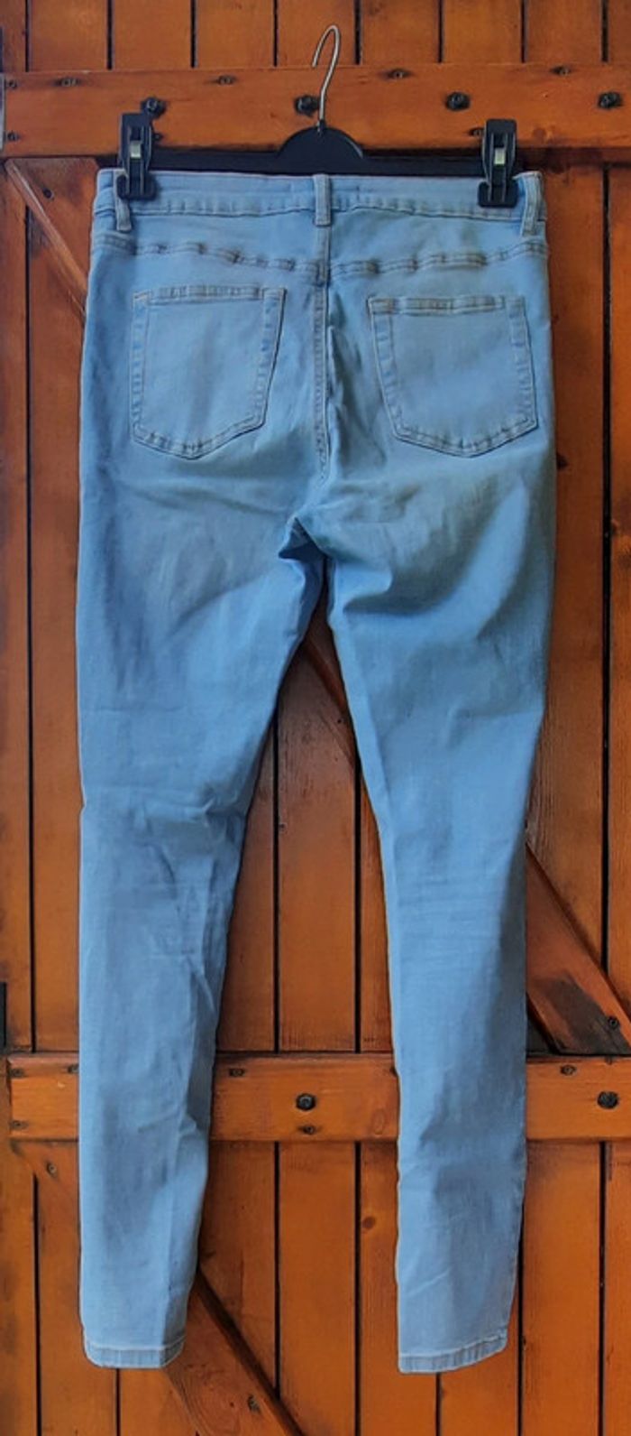 Jean bleu clair Primark, femme, taille 42 - photo numéro 4
