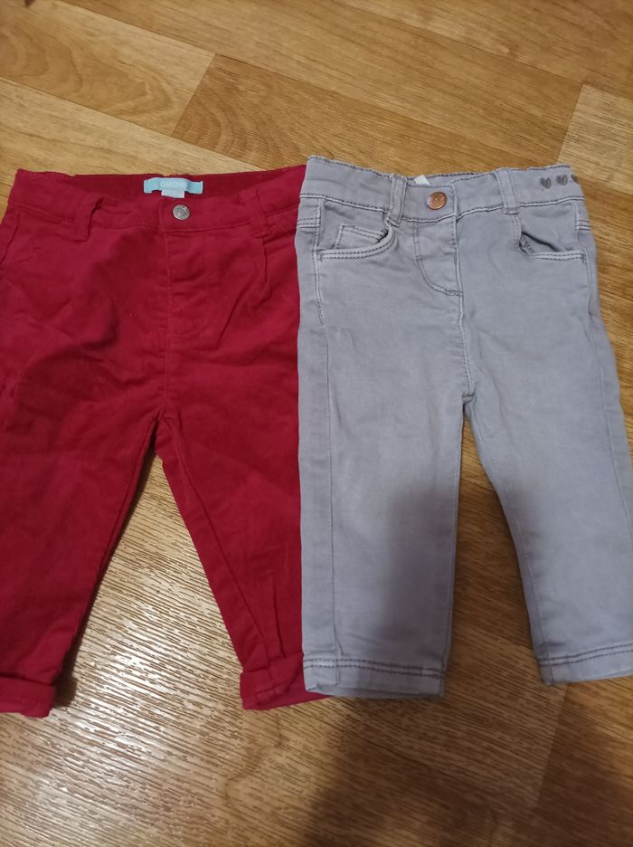 Lot pantalon 6M
