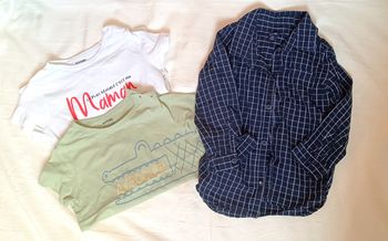 Lot vêtements garçon 2 ans t-shirt kiabi