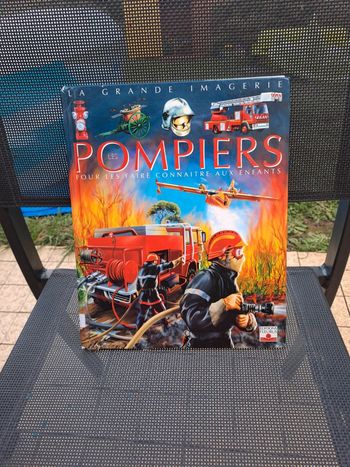 Livre la grande imagerie les pompiers