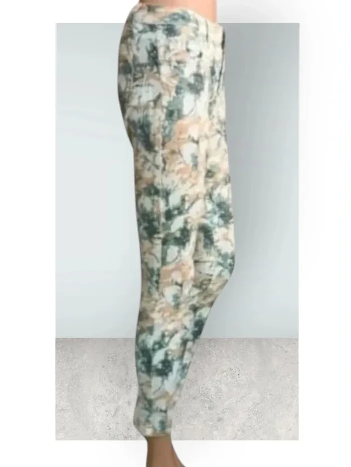 Jean ajusté imprimé ,Toxic3 ,coupe slim crop ,taille mi-haute ,stretch - photo numéro 2
