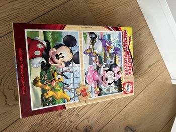 Lot de 4 puzzles enfants 3/4 ans