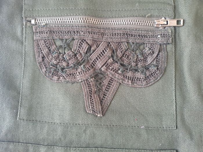 Veste sans manches neuf kaki Together Taille 40 - photo numéro 7