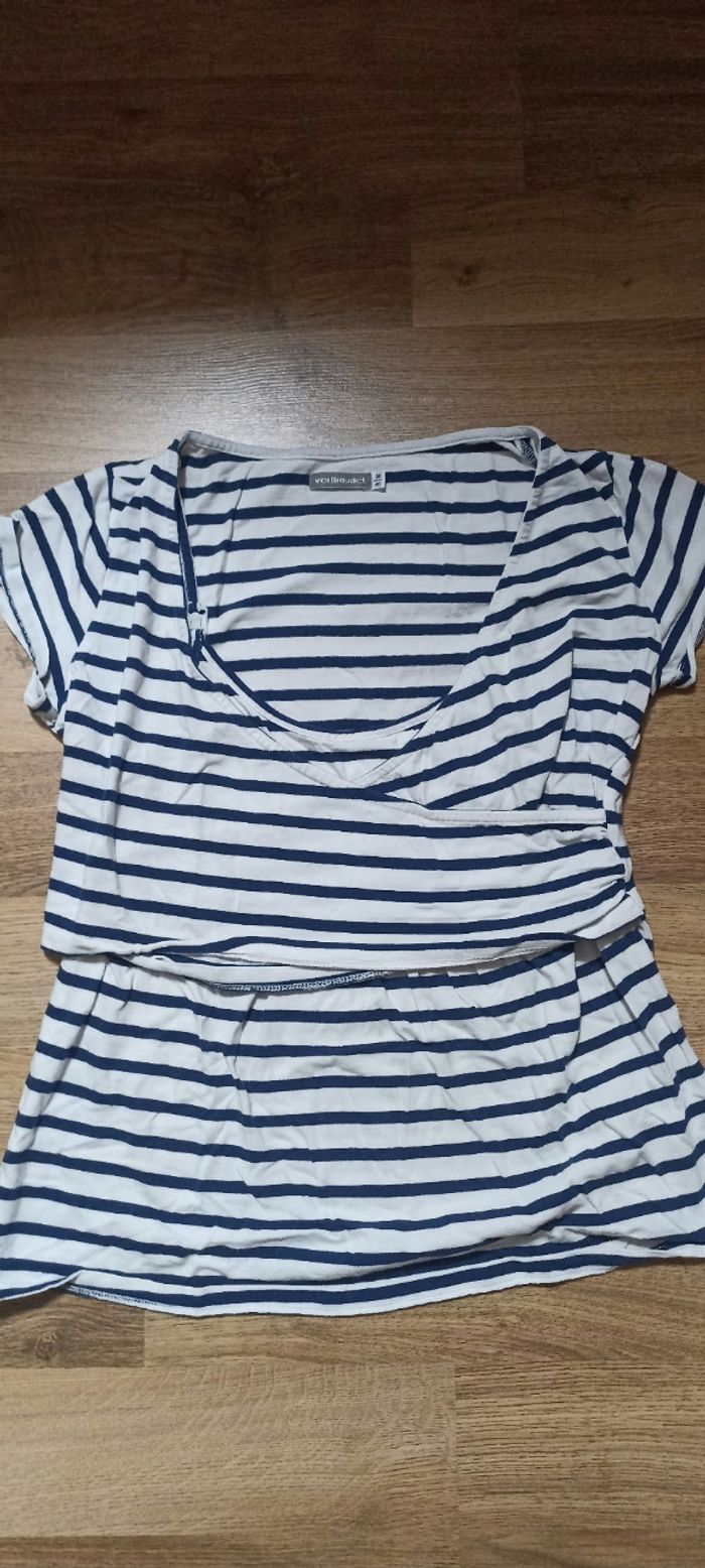 Lot 4 tee-shirts grossesse - photo numéro 2