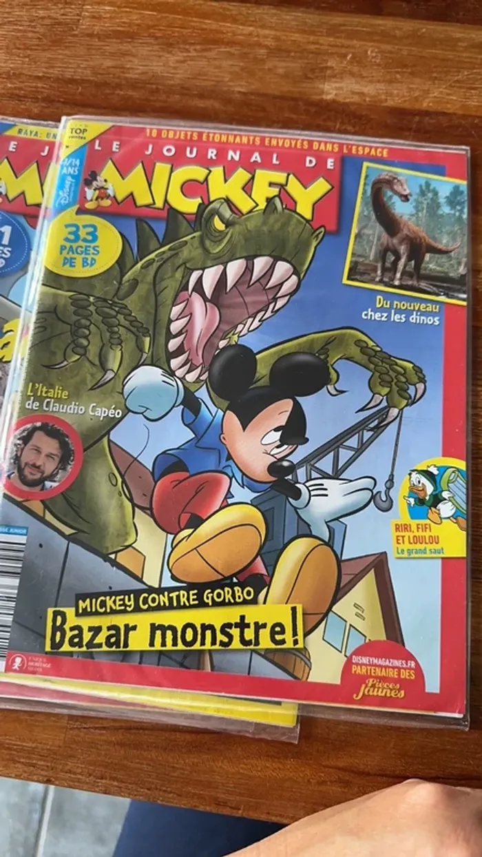 Lot 10 magazines le journal de Mickey - photo numéro 9