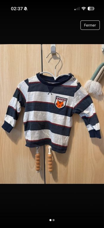 Tee-shirt manche longue creeks