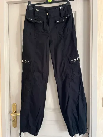 Pantalon cargo noir