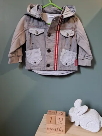 Veste mi saison - Sucre d'orge - 12 mois