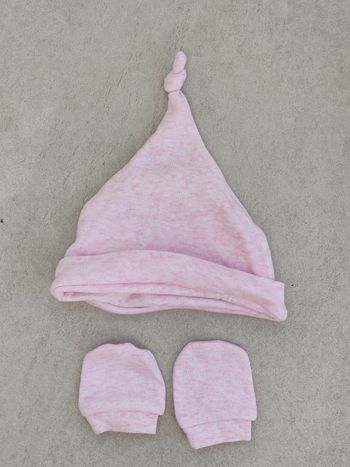 Ensemble bonnet et gants