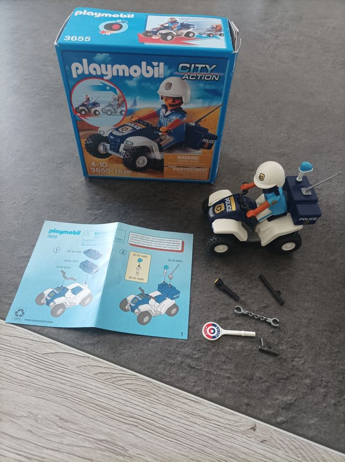 Lot de playmobil police - photo numéro 7